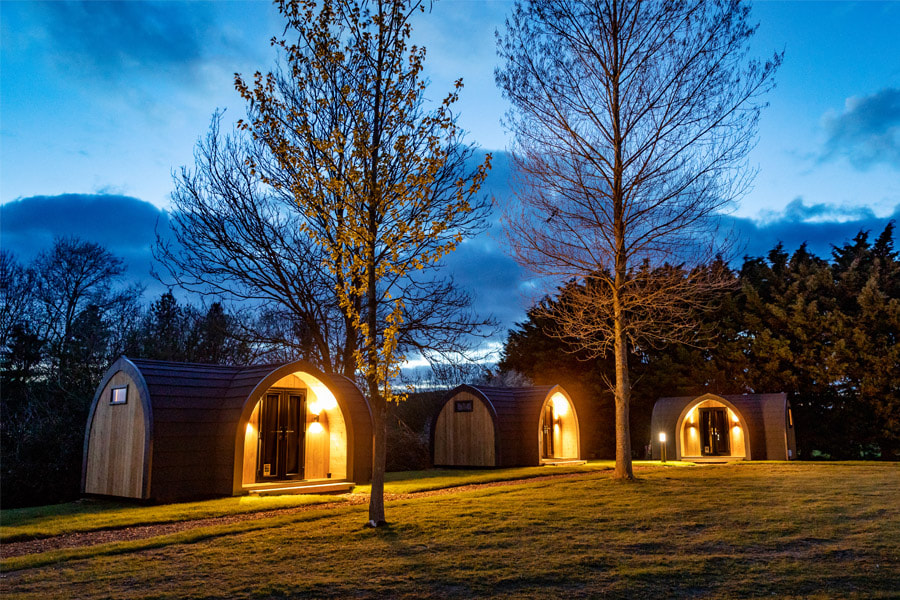 Holiday park camping pod to buy