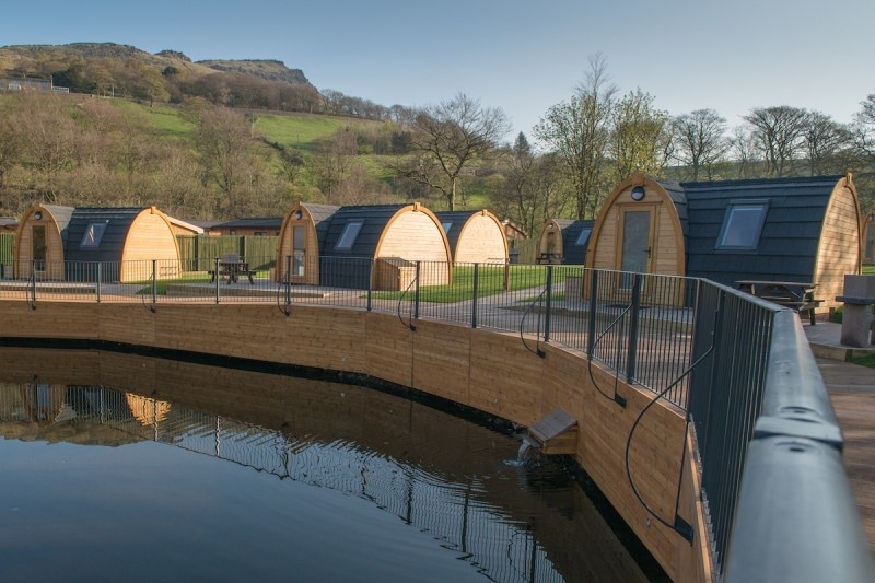 Glamping Pods with Bathroom
